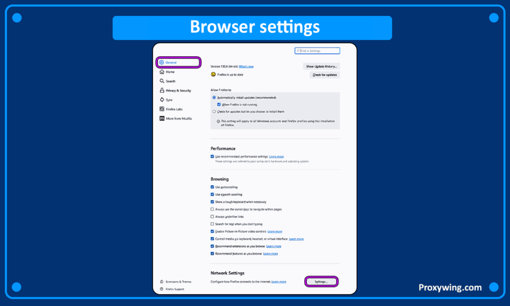 How to Set Up a Proxy in Firefox Browser