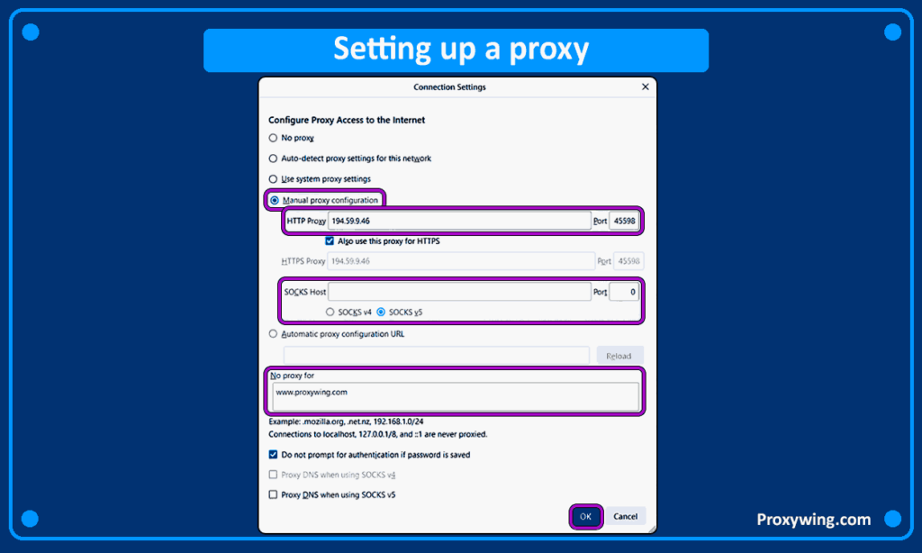 How to Set Up a Proxy in Firefox Browser