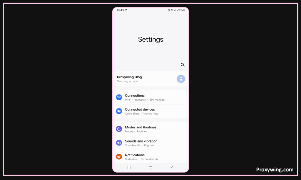 Android Proxy Setup Guide