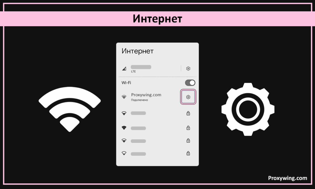 Настройка прокси на Android-устройствах