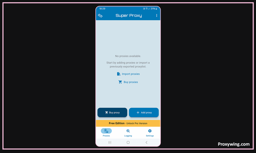 Android Proxy Setup Guide