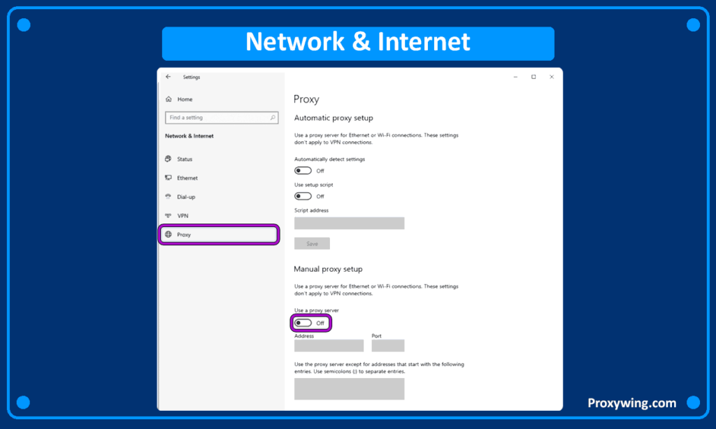 How to Find a Proxy Server - Instructions for Different Platforms