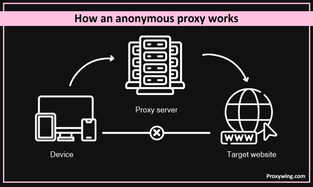 How an Anonymous Proxy Works