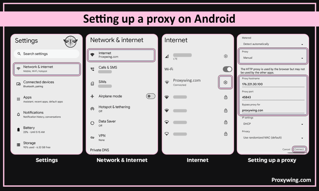 unblock youtube on Android