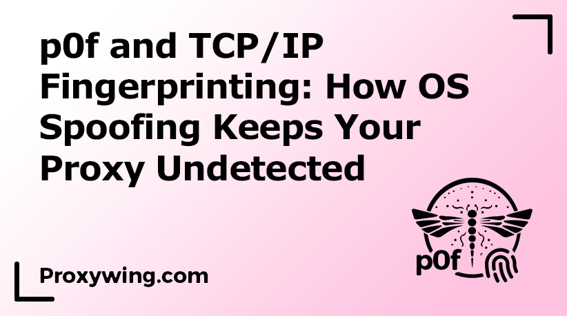 p0f analysis of TCP/IP signatures and operating system fingerprints
