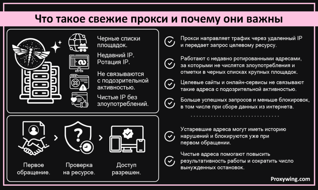Что такое свежие прокси и почему они важны