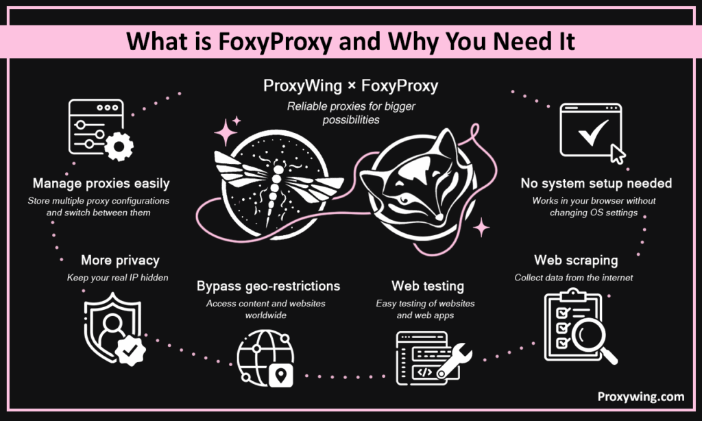 What is FoxyProxy and whu you need it