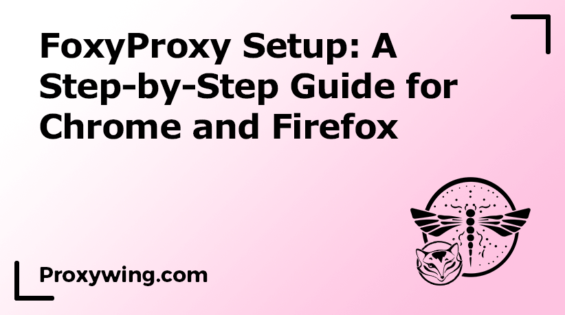 step by step guide FoxyProxy