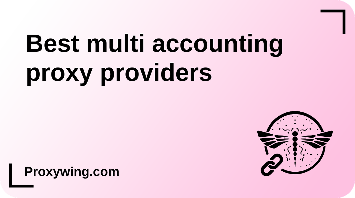 Best proxy providers